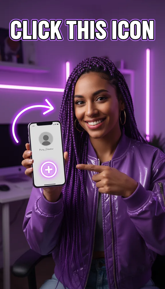App promo: A creator shows off your app, thumbnail-style