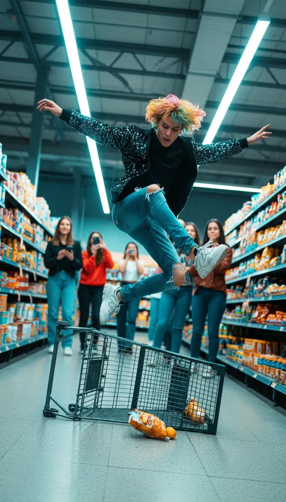 Viral dance: An over-the-top dance in three places